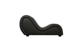 Daytona Kama Sutra Mebon Chaise Love Lounge Leather Black - - Sex Furniture